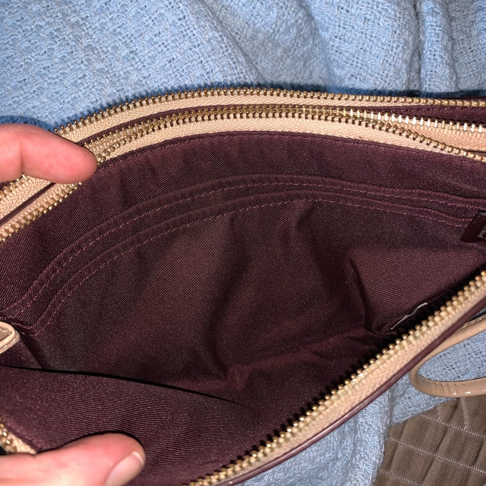 Nwot Coach Double Zip Wristlet View 3